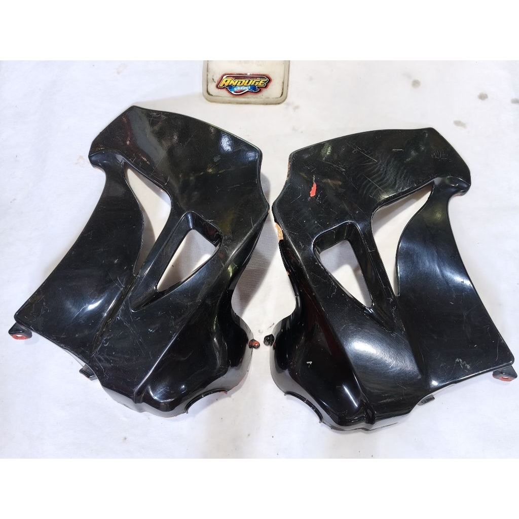 cover pelindung pengaman tanki tenki tangki tengki trail tril Hyosung RX 125 RX125 oryginal second b