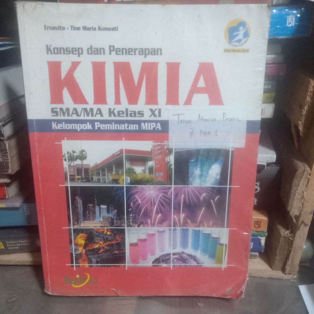 buku kimia untuk SMA/MA kelas 11 kelompok peminatan MIPA
