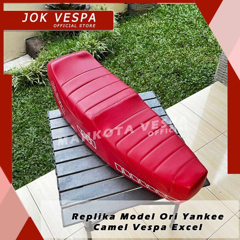 Jok Vespa Yanke Yankee Camel Buat Vespa Excel