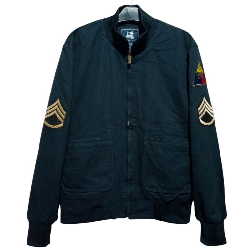 G-IFFERENT VIEW Canvas Type Tanker Military Style Jacket