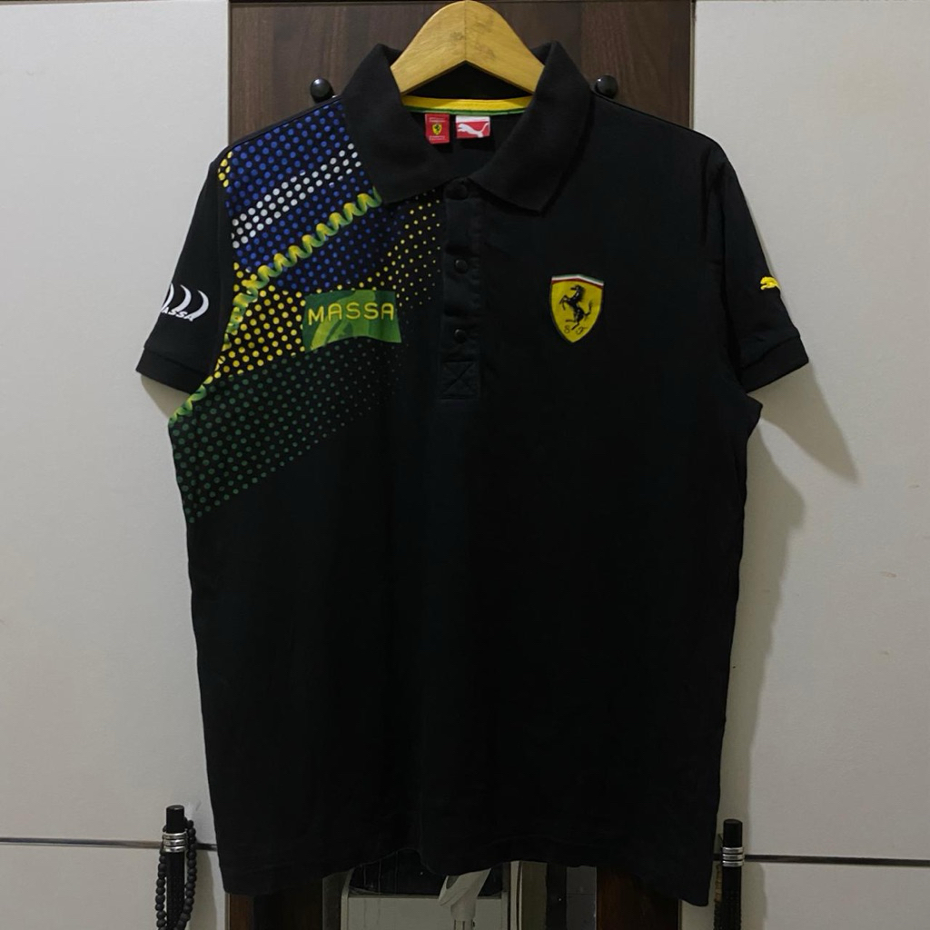 Polo Shirt Puma x Ferrari