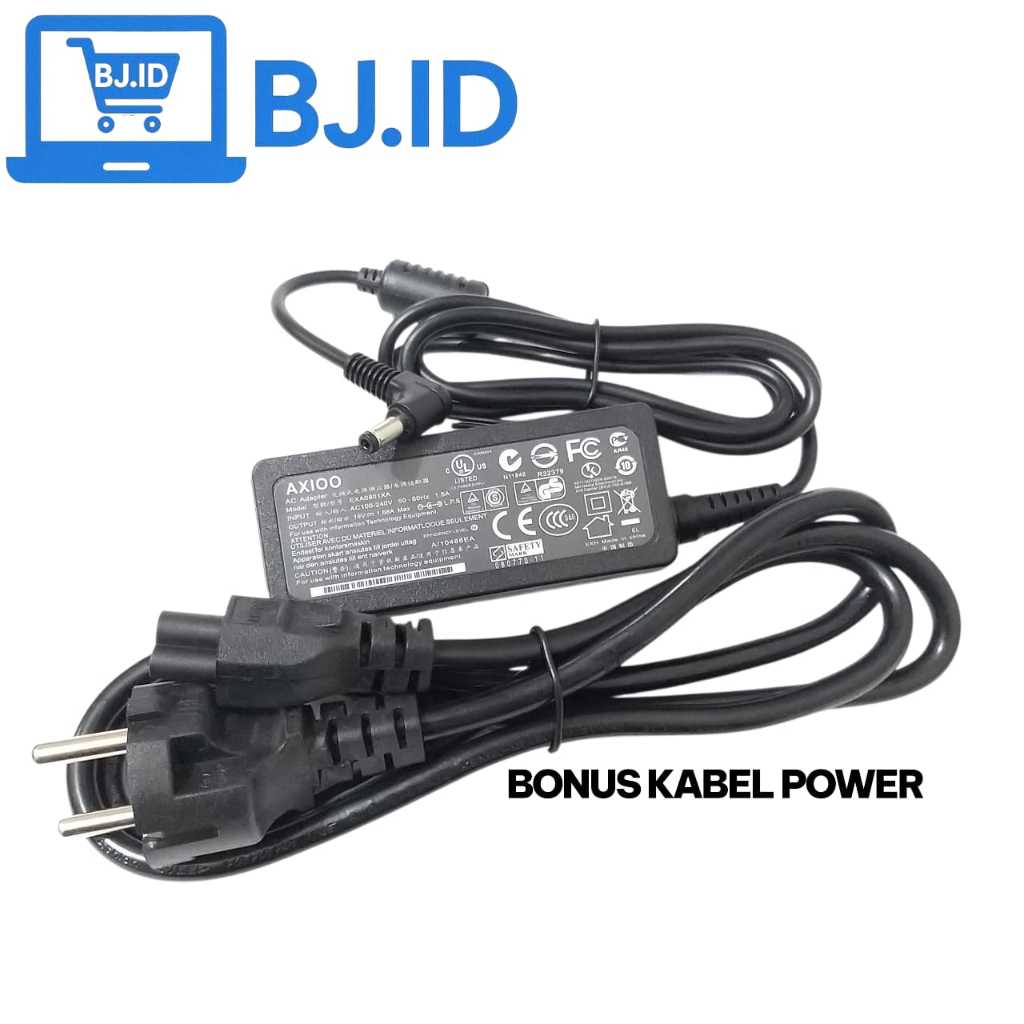 Charger Adaptor Laptop Axioo Mybook Pro K Series K3 K5 K6 K7 BARU