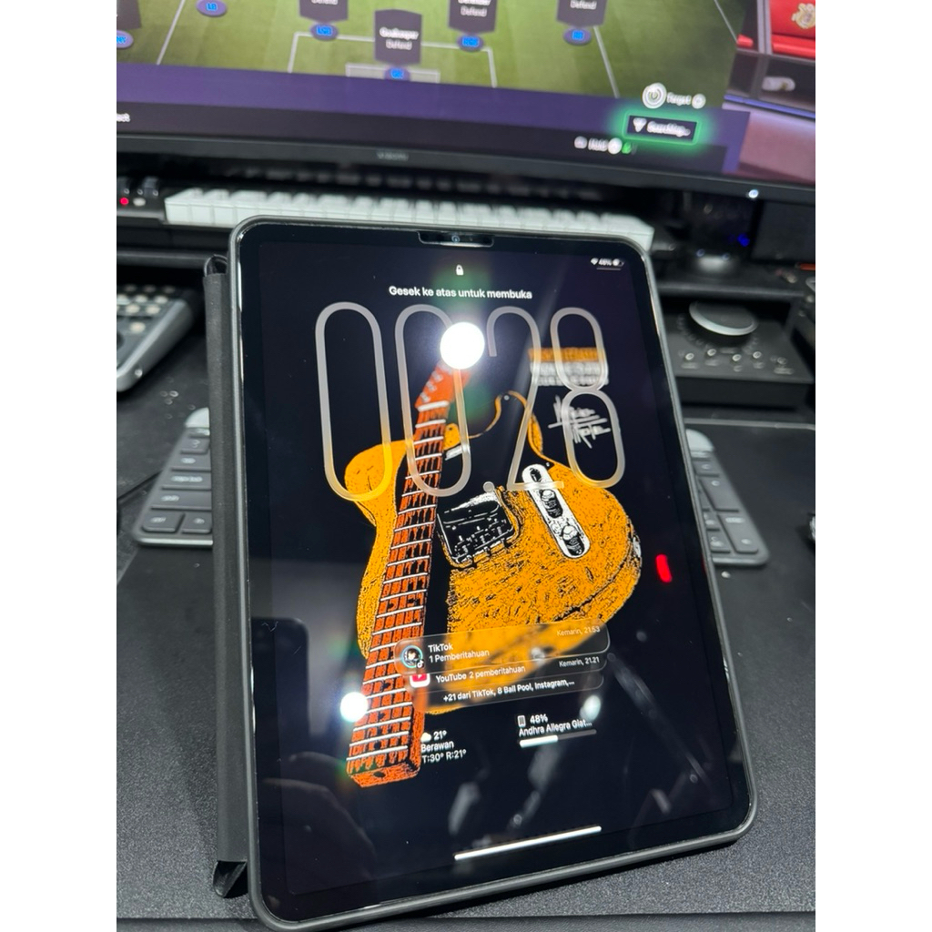 Ipad Pro Second Ipad pro 11 M2 Gen 4 128GB Silver Second Mulus