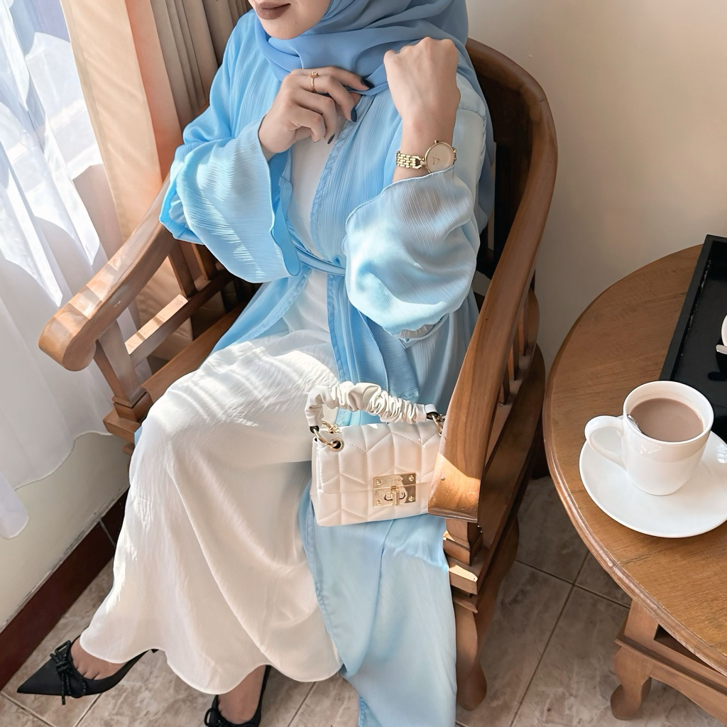 Zaafashion - Hazel Set Abaya Outer Inner | Long Cardigan | Gamis Outer