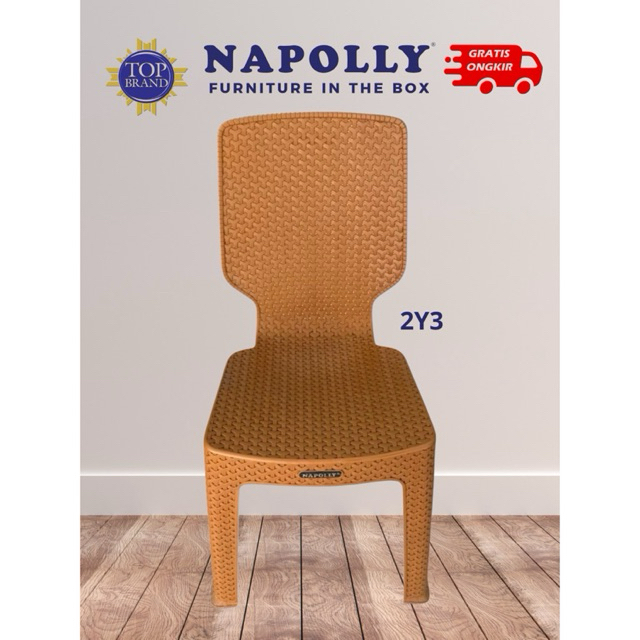 2Y3 - NAPOLLY | KURSI SANDAR NAPOLLY/KURSI PLASTIK NAPOLLY/KURSI SANTAI
