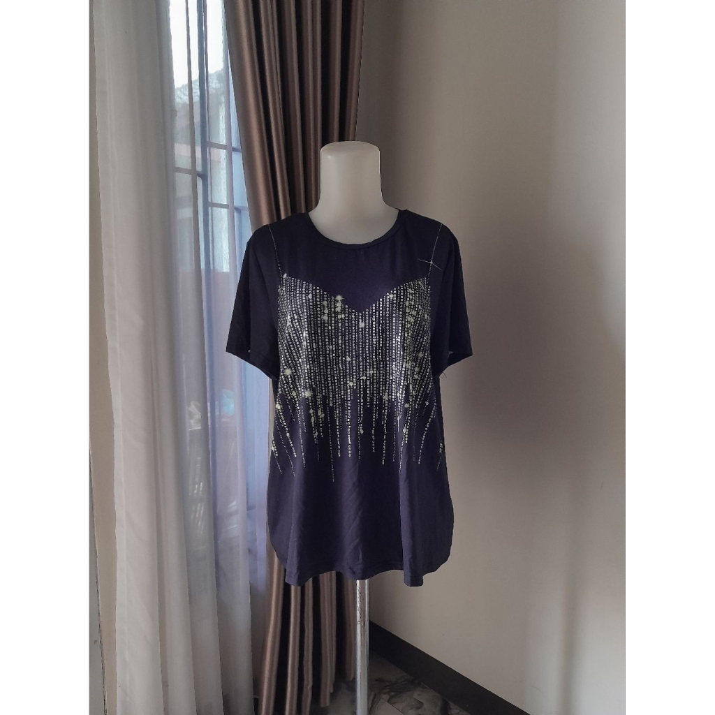 SHEIN Kaos Blouse Fashion Jumbo, Kaos Jumbo Shein