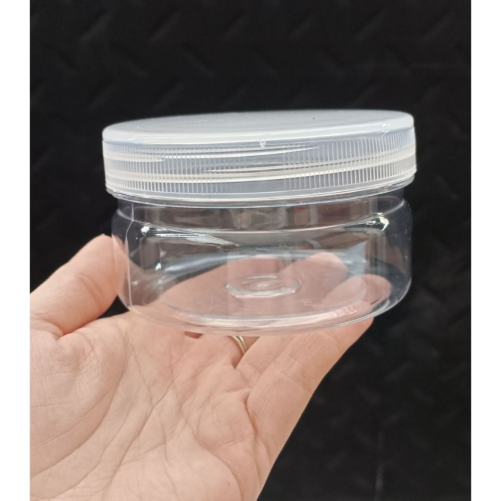 Toples tabung 200ml / toples jar / toples plastik