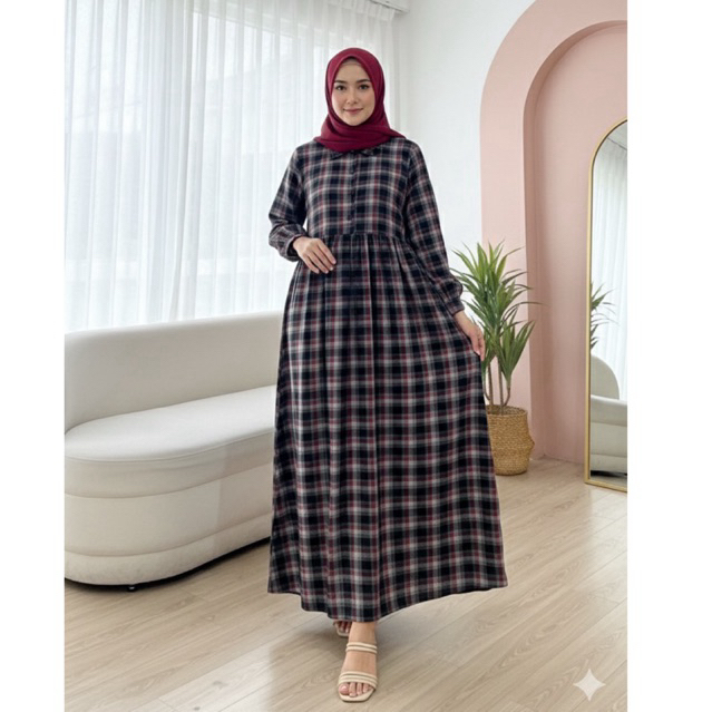 Gamis & overall katun triset