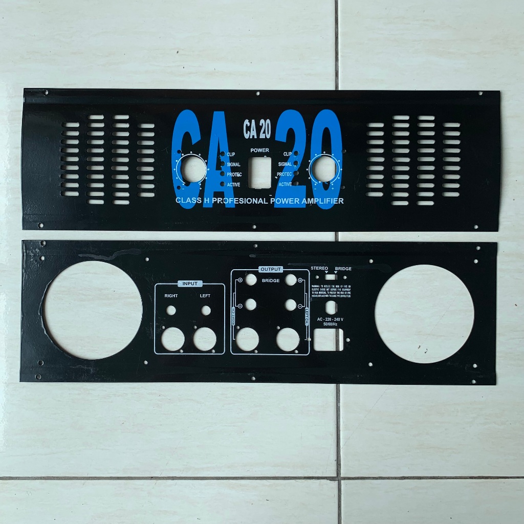 Panel Box CA 20 Amplifier Profesional dengan Bahan Tebal