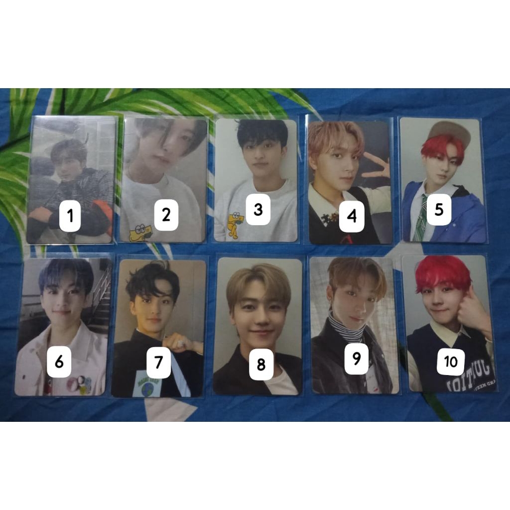 JUAL MURAH PHOTOCARD JUNGWON MARK JAEMIN HAECHAN OFFICIAL