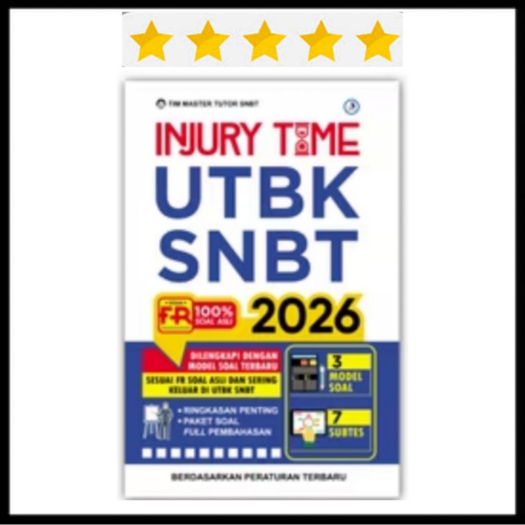 BUKU INJURY TIME SNBT 2026