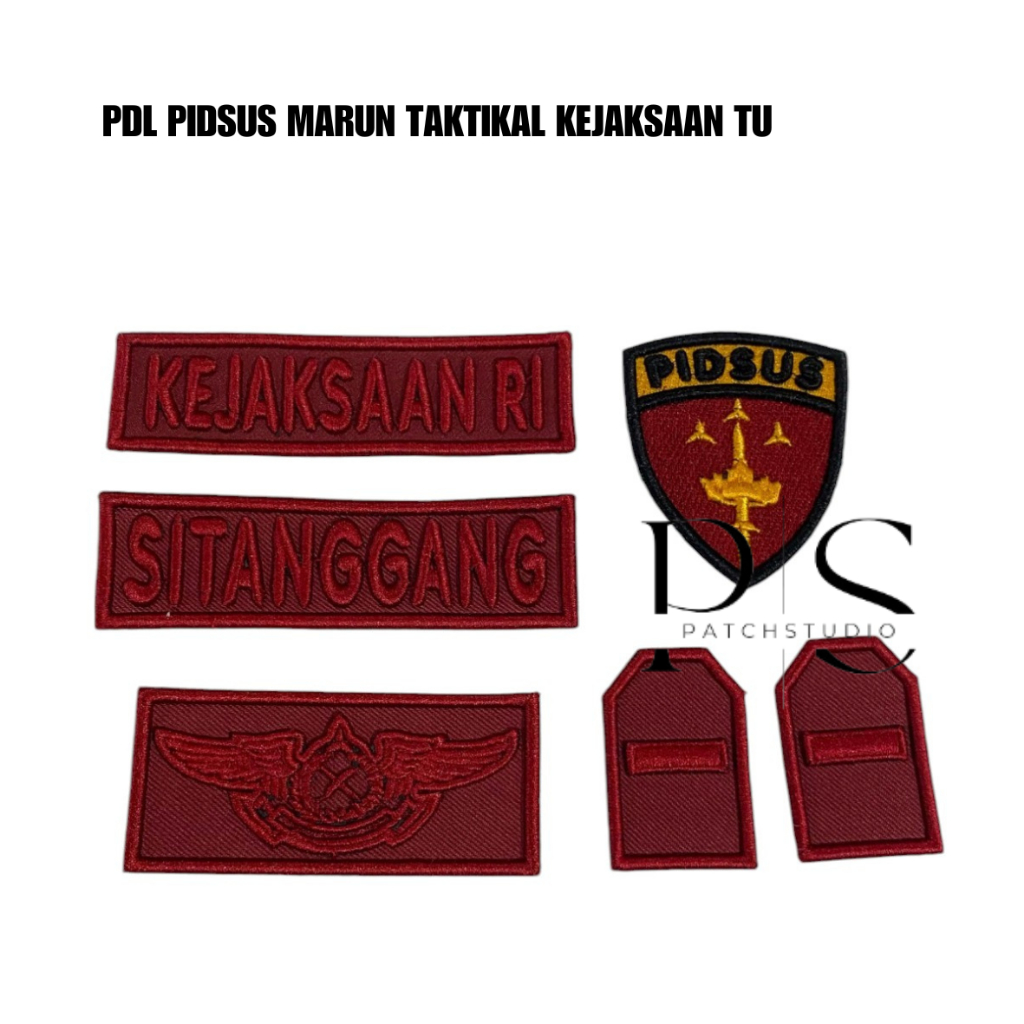Bordir Kejaksaan RI- PDL PIDSUS MARUN TAKTIKAL KEJAKSAAN TU