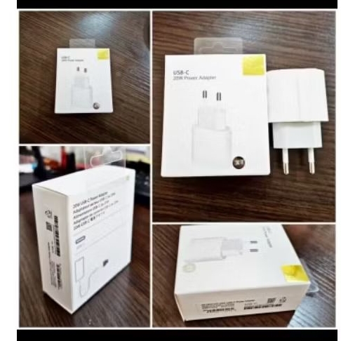 CHARGER IPHONE / ADAPTOR CHARGER IPHONE /ADAPTOR POWER IPHONE USB-C 20WATT ORIGINAL