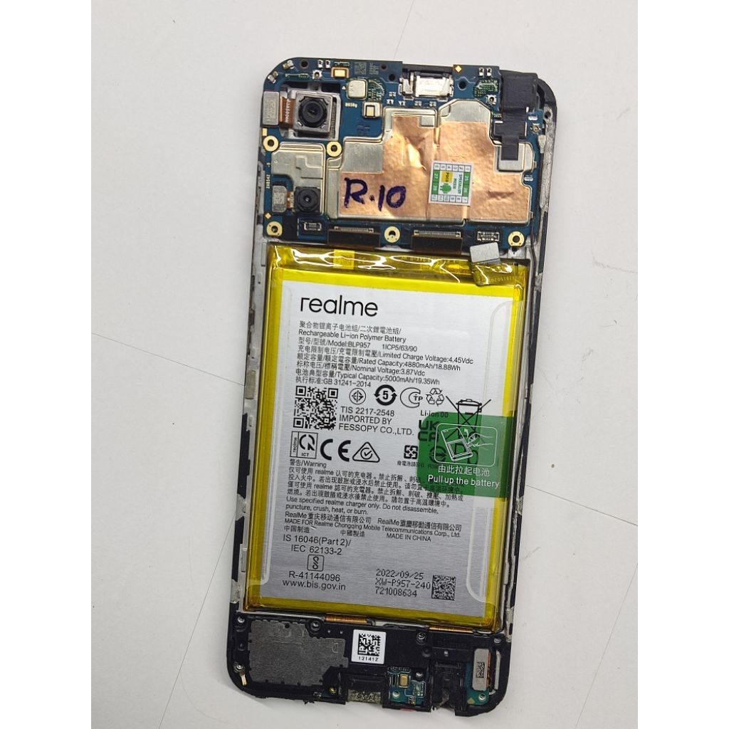 Realme 10 Unit Minus Lcd mesin normal segel Tested dan bergaransi