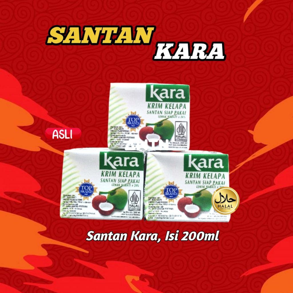 Santan kara / santan kelapa / santan instant / santan kental / santan / kelapa / kara /santan kara