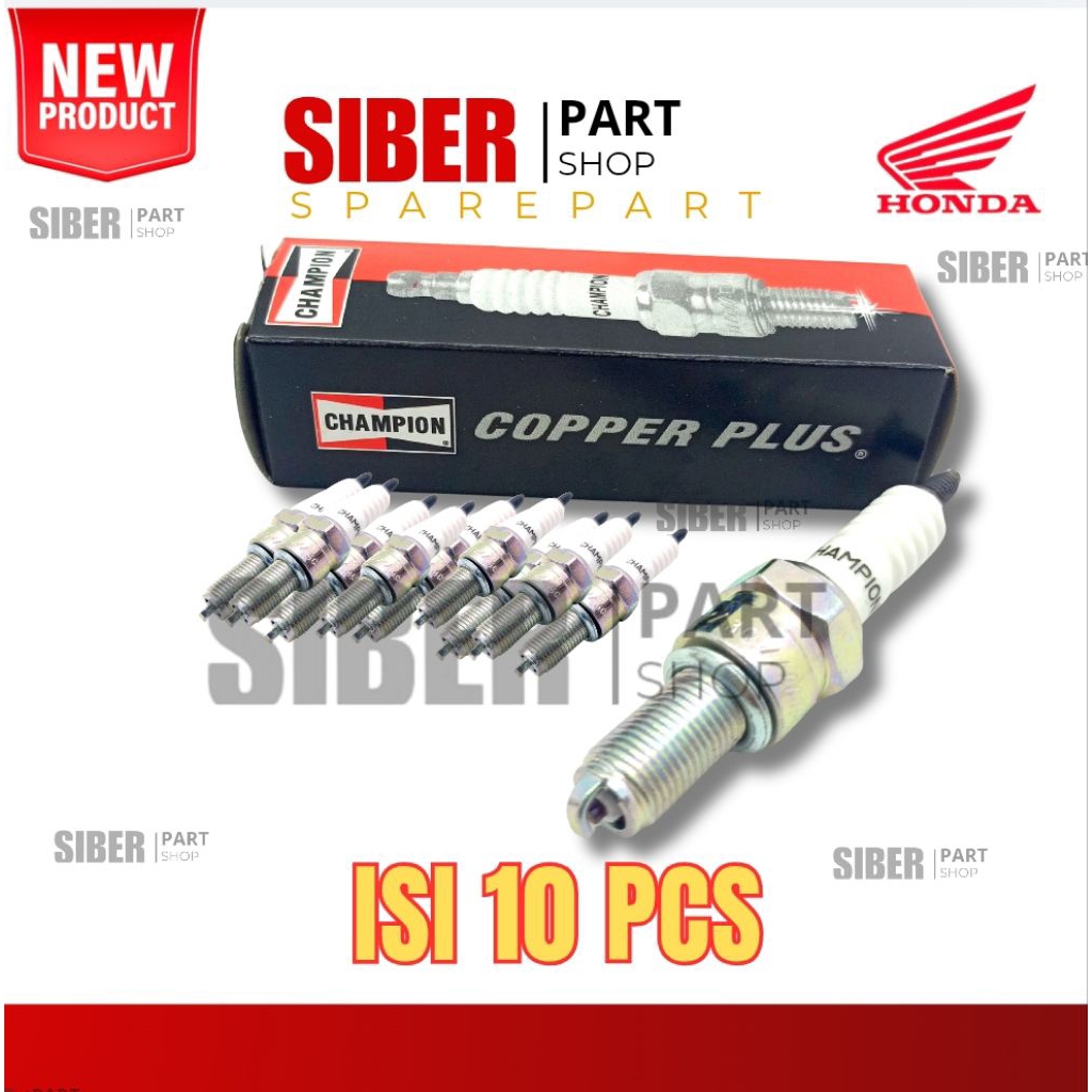 PAKET USAHA BUSI CHAMPION RG4HC ( busi isi 10 RG4HC ORIGINAL)