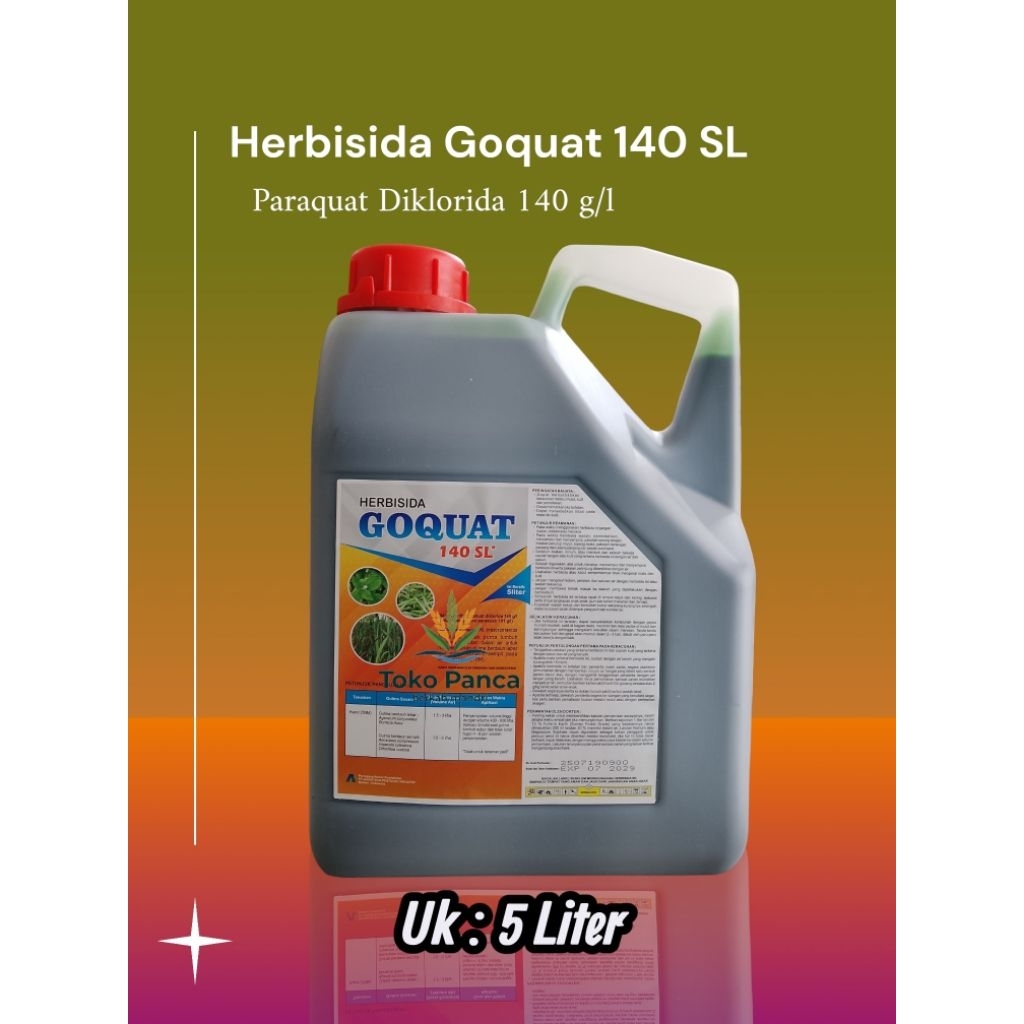 Herbisida Goquat 140SL ( 5 Liter)