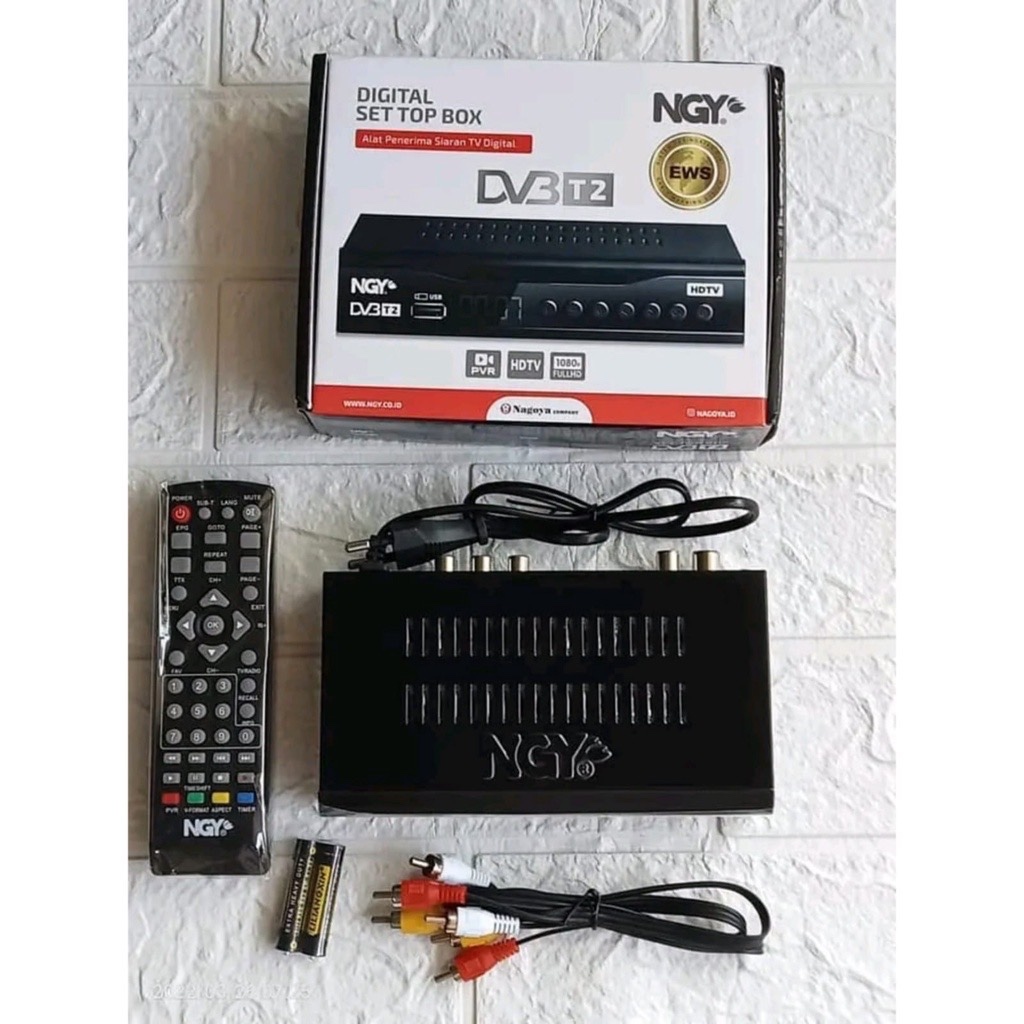 NGY Digital Set Top Box Besi Hd / STB DVB T2 Receiver 801