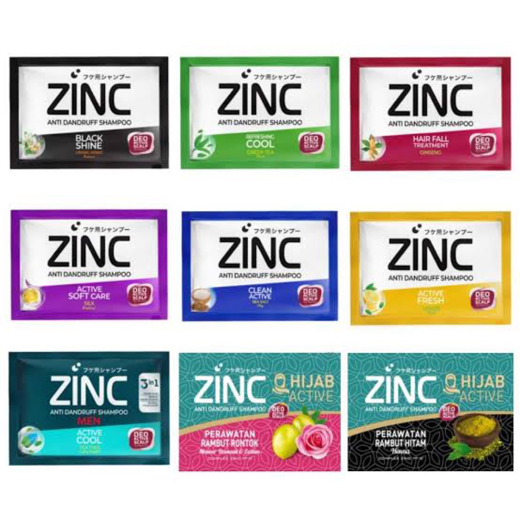 Shampo Zinc Sachetan