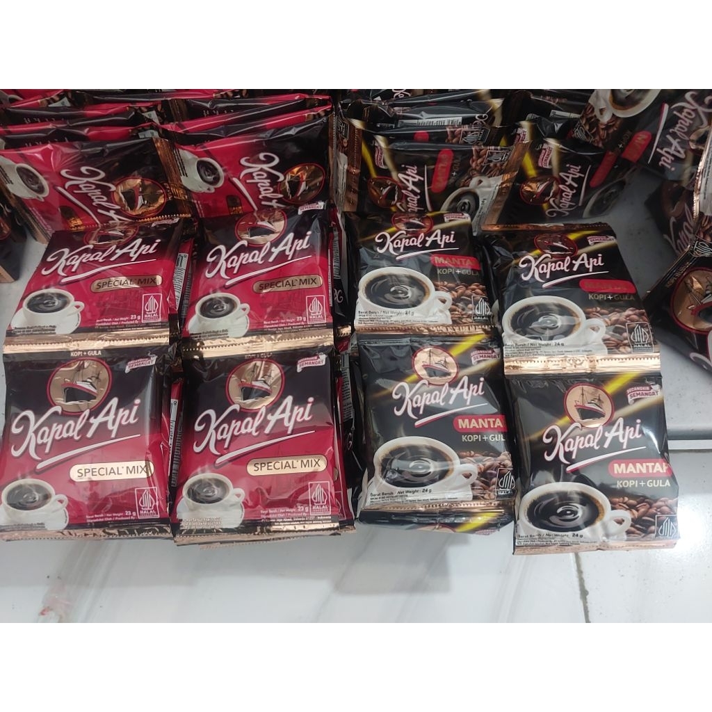 Kopi Kapal Api Special Mix 1 renteng | Kopi Kapal Api Mantap 1 renteng