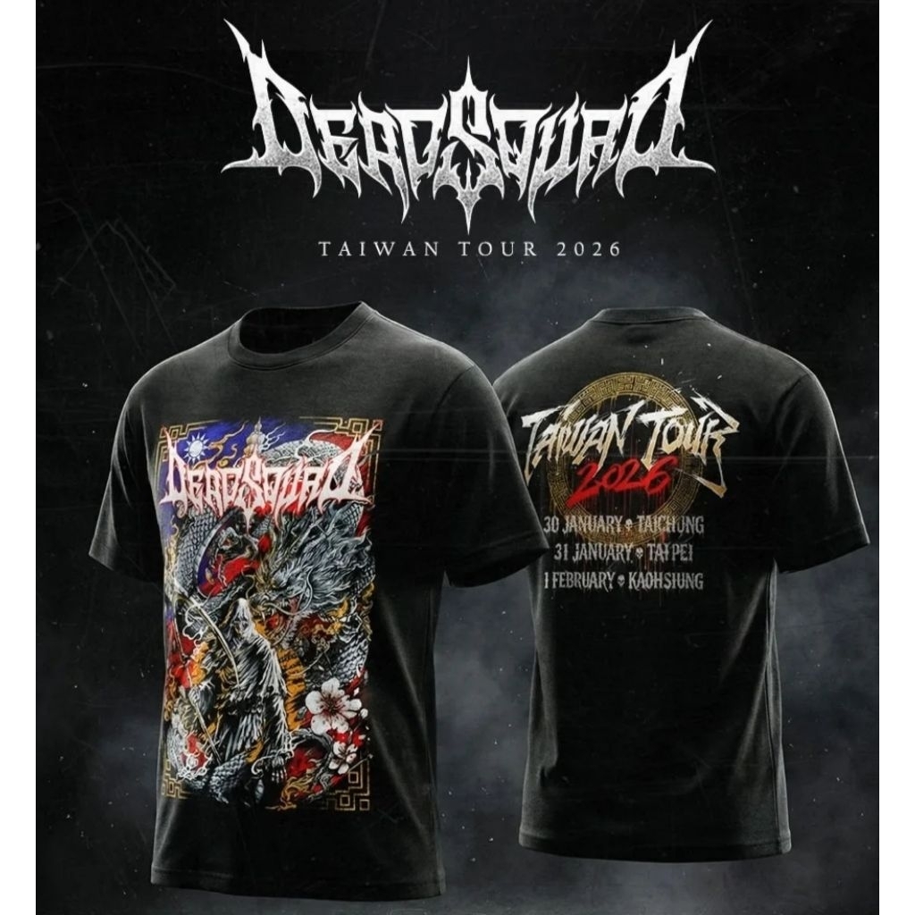 Tshirt Deadsquad Taiwan Tour 2026