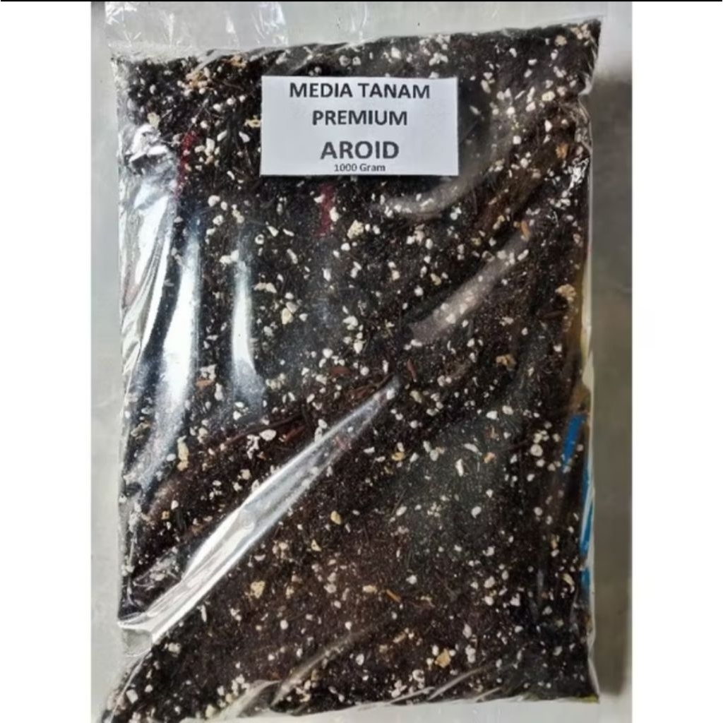 Media Tanam Premium Aroid Untuk Tanaman Aroid Kemasan 1000 Gram | Aroid 1 KG