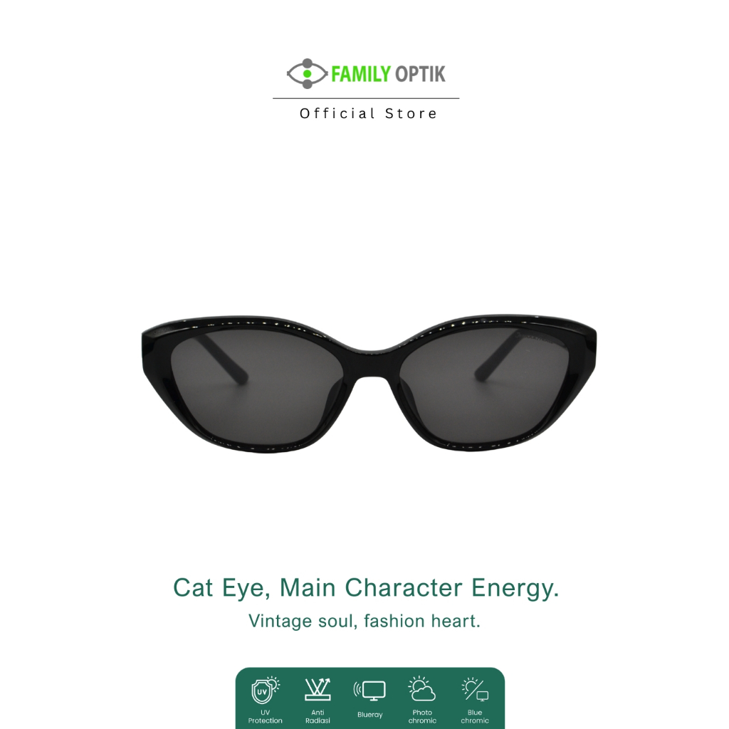 Kacamata Hitam Sunglasses - Joanna France (9118) - Sunglasses Wanita anti uv