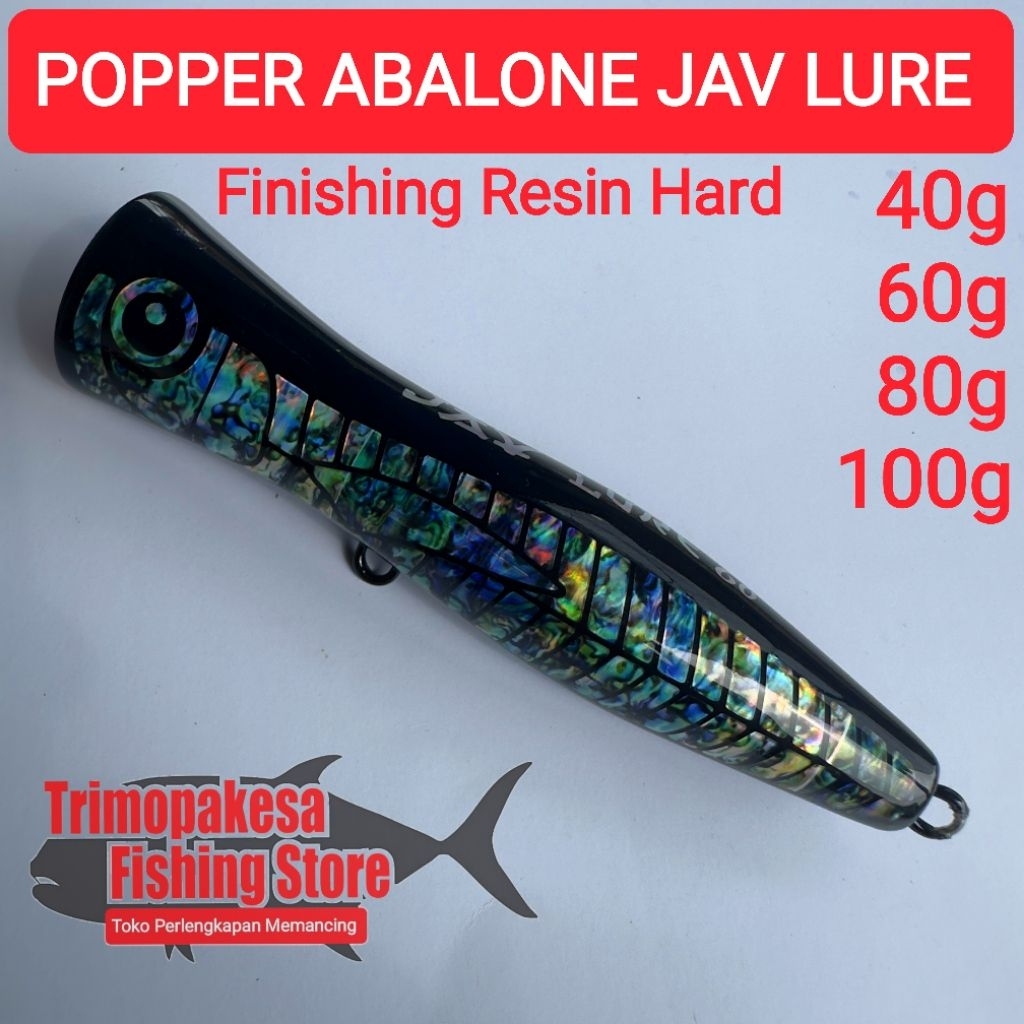Popper JAV Lure 40g 60g 80g 100g
