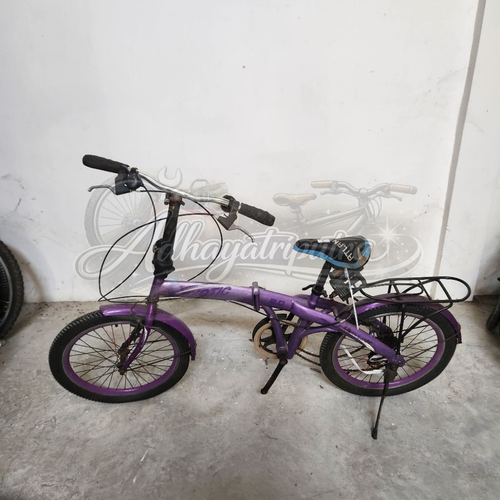 3112026LEP1212 SEPEDA SECOND LIPAT EXOTIC 20 PURPLE seperti foto apa adanya tidak garansi