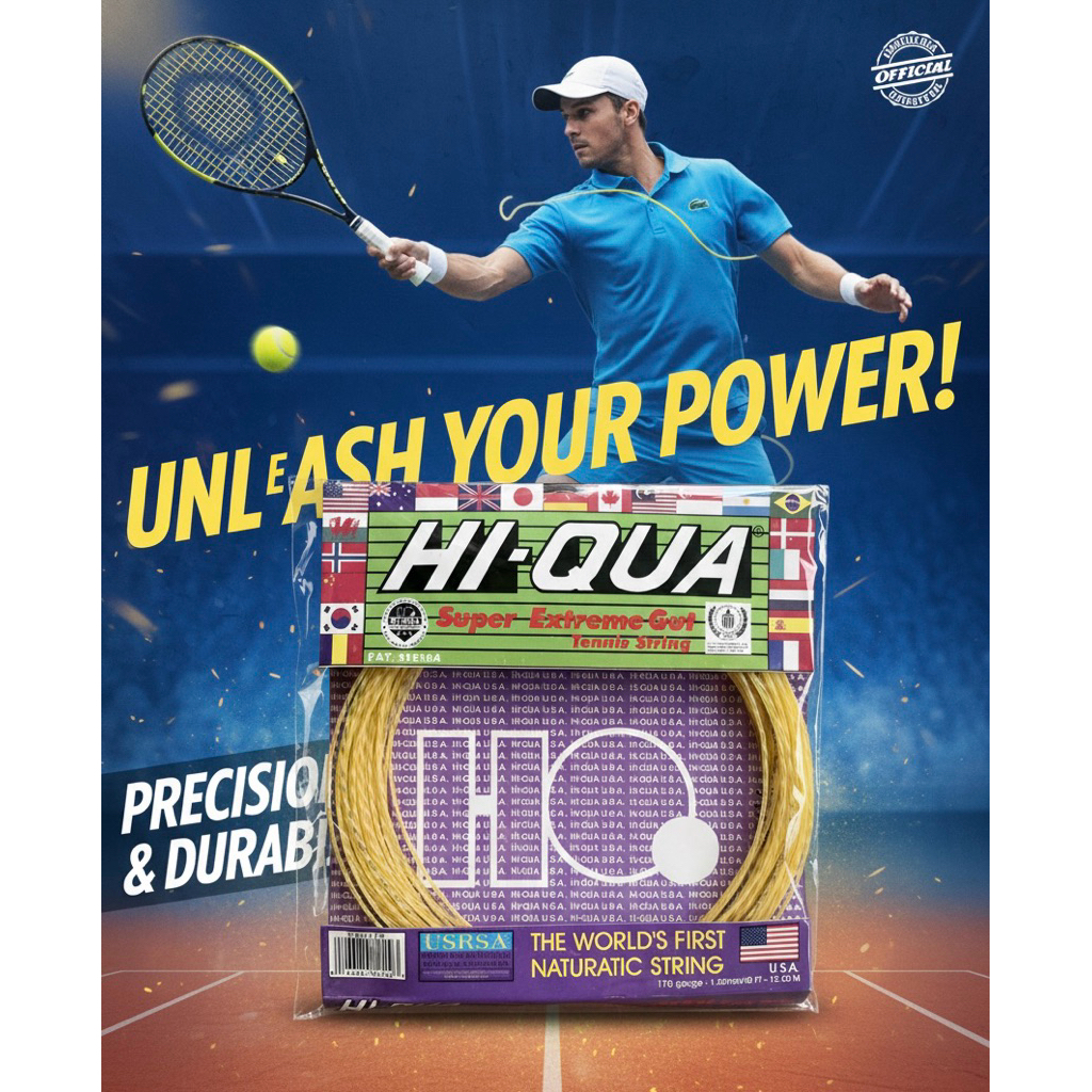 Senar Tennis HI-QUA Super Extreme Gut