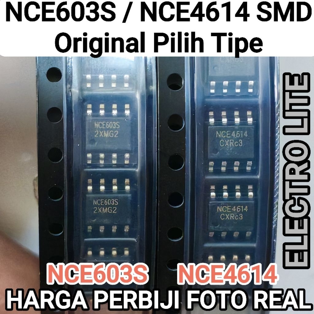 IC NCE603S / NCE4614 SMD ORIGINAL  NCE603 NCE 603S 4614 SOP8 DUAL MOSFET