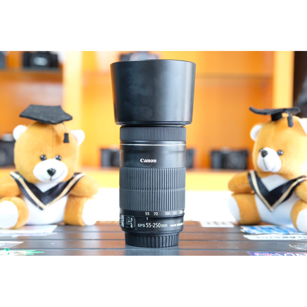 LENSA TELE CANON 55-250MM STM