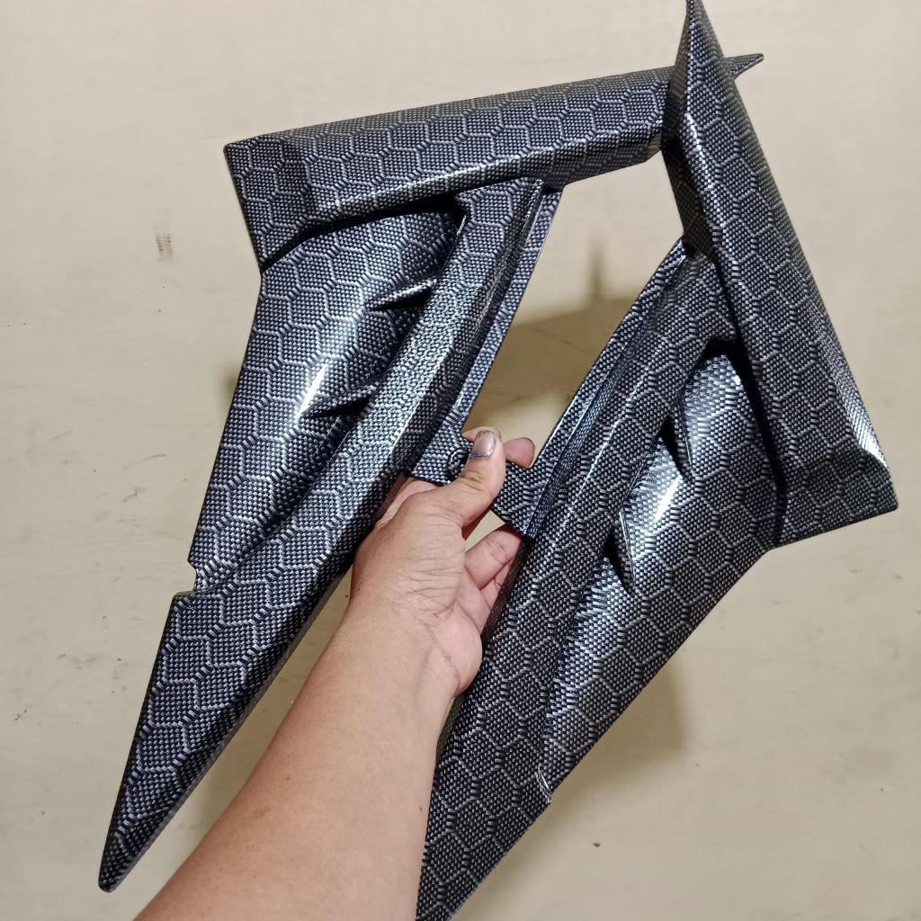 cover box aki vixion old carbon