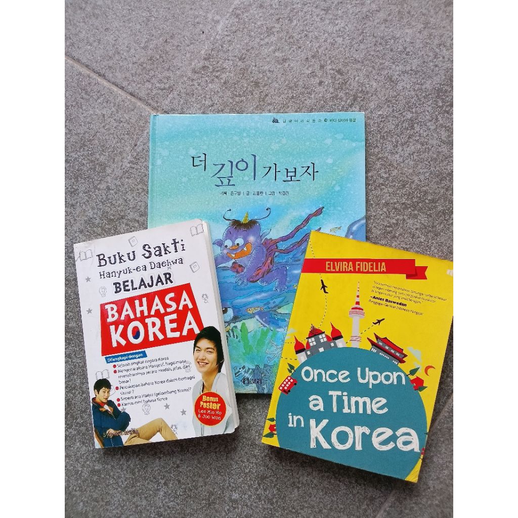 Bundle Buku Bahasa Korea Belajar Bahasa Korea Otodidak Buku Cerita Dongeng Buku Belajar Bahasa Korea