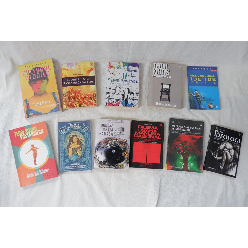 Bundling 11 in 1 - Buku Mata Kuliah S2 Kajian Budaya Media (Teks Bahasa)