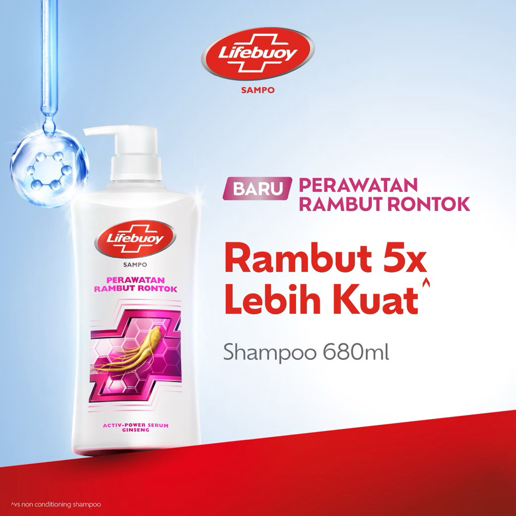 Lifebuoy Shampoo Anti Rambut Rontok 680 mL