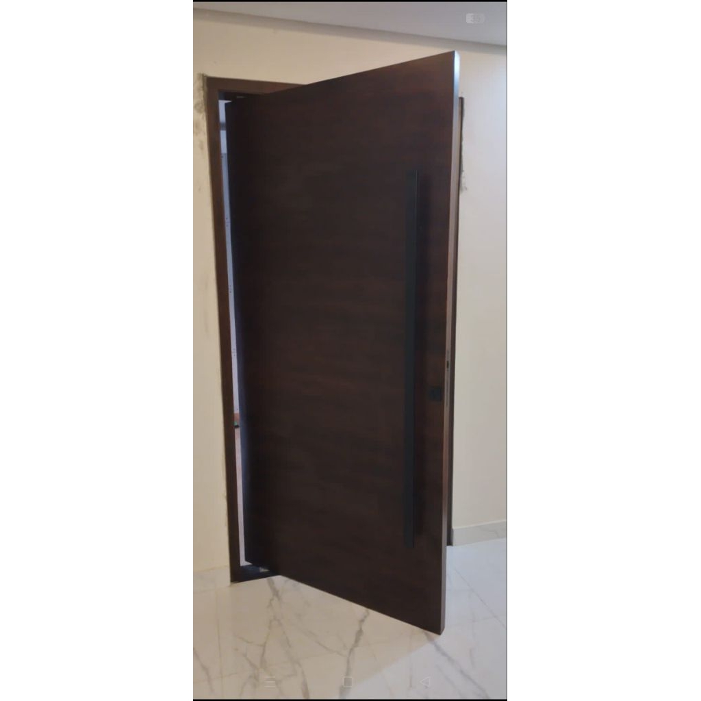 kusen dan pintu utama  model engsel pivot kayu jati tua perhutani