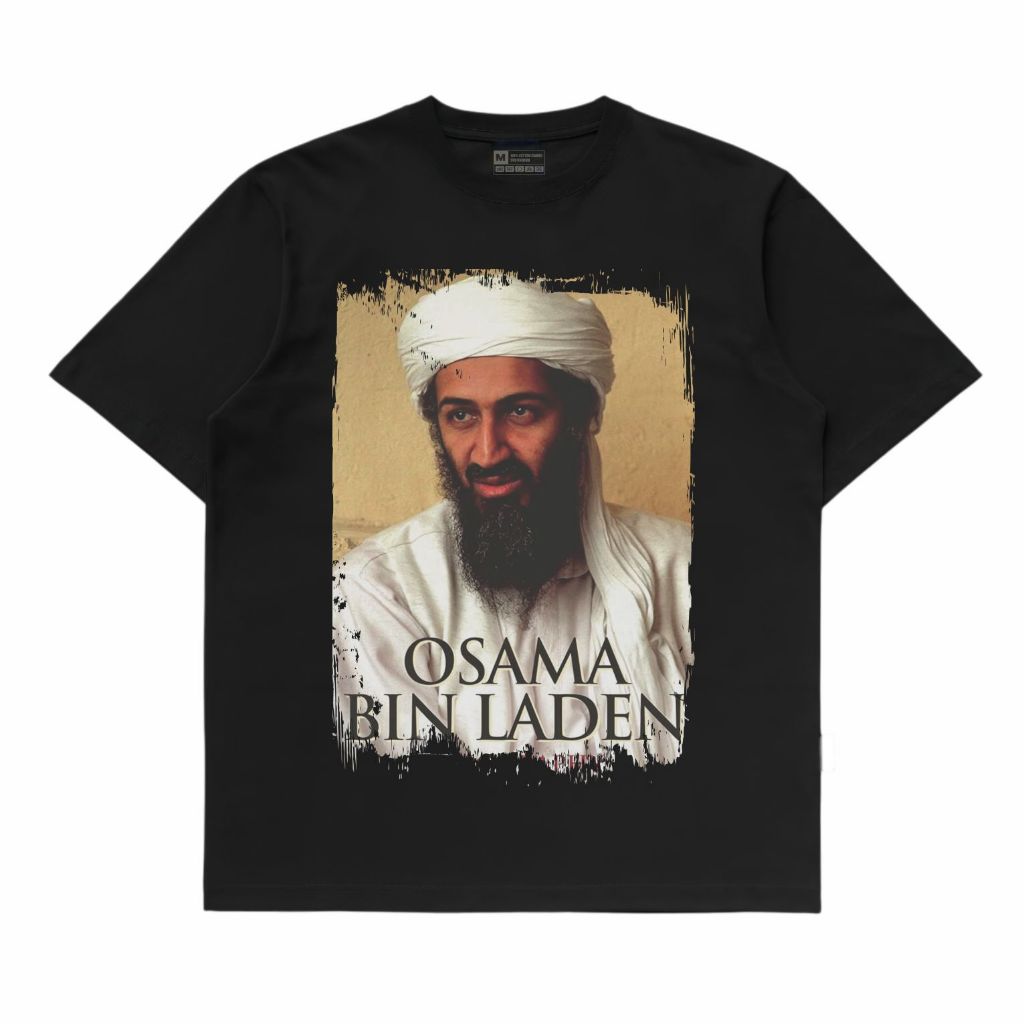 Kaos Distro Osama Bin Laden #02 Tshirt Tokoh