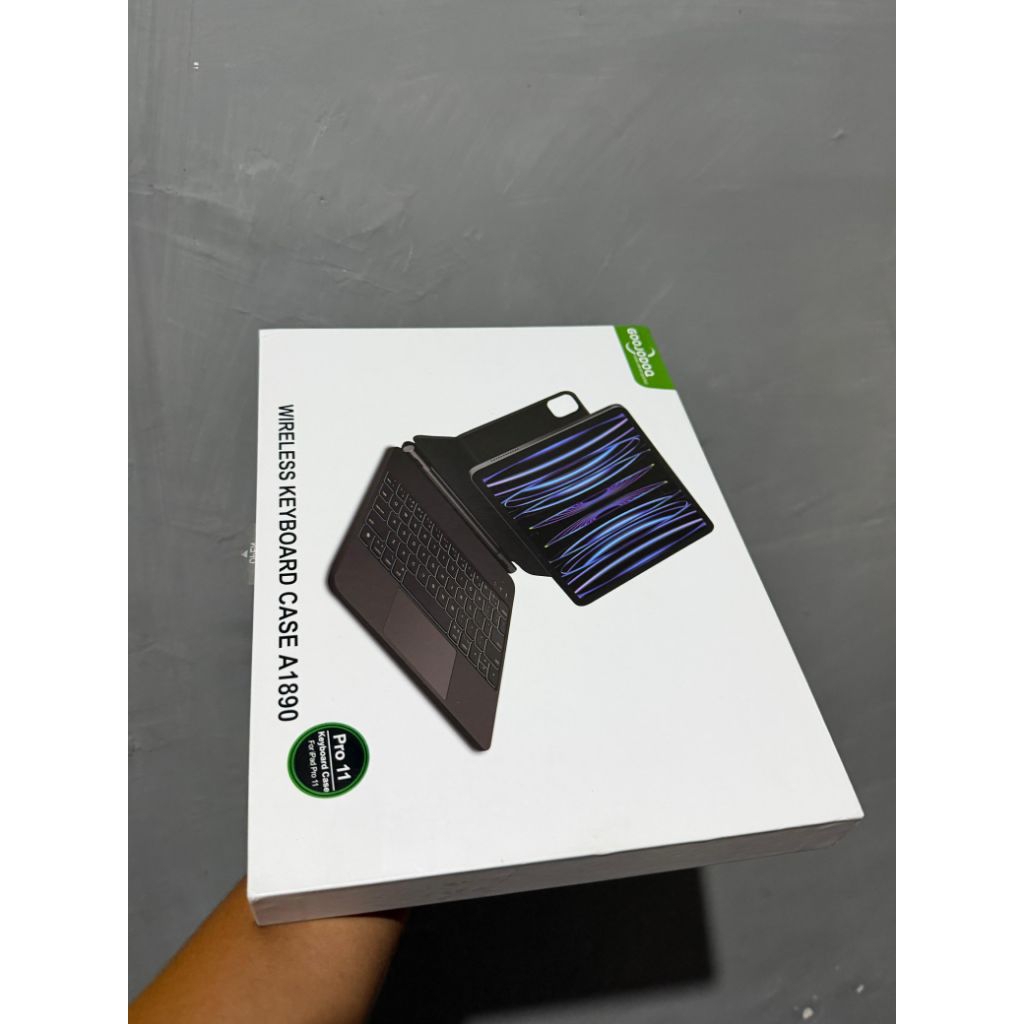 Goojodoq Wireless Keyboard Case for Ipad Pro 11 A1890 Second