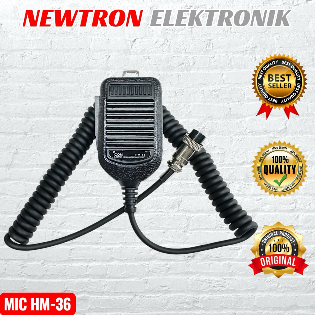 Mic HM36 Radio Rig ICOM IC 718 IC718 IC78 78 IC229 229 IC228 228 IC707 707 756 7600 7800 IC228H HM-3