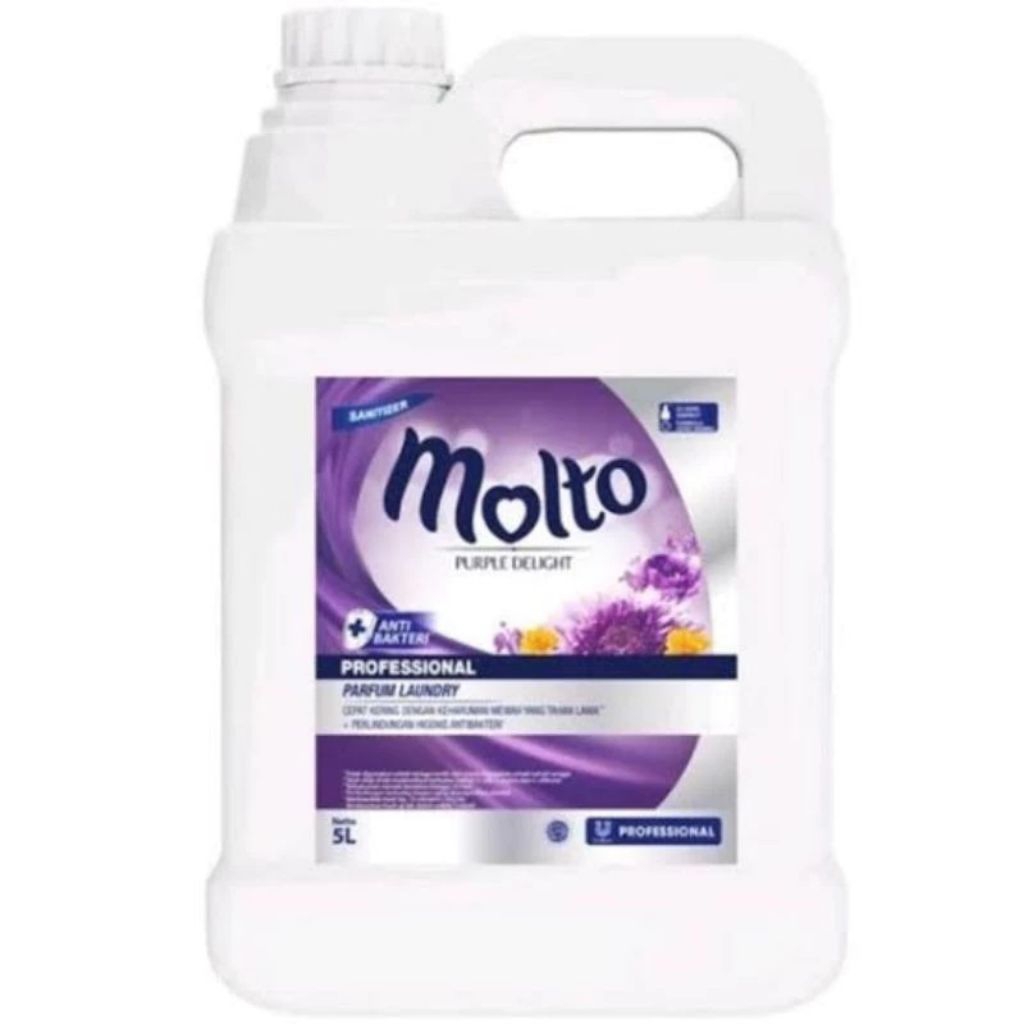 Molto Parfum Laundry 5 Liter - Aroma Tahan Lama, Perlindungan Higienis, Pengharum Praktis