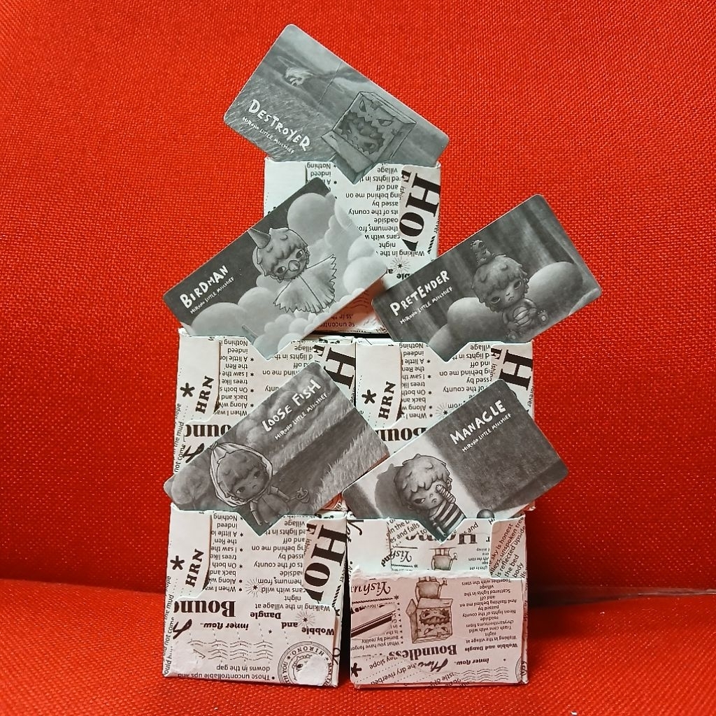 Hirono Little Mischief - manacle birdman pretender loose fish  destroyer figure popmart