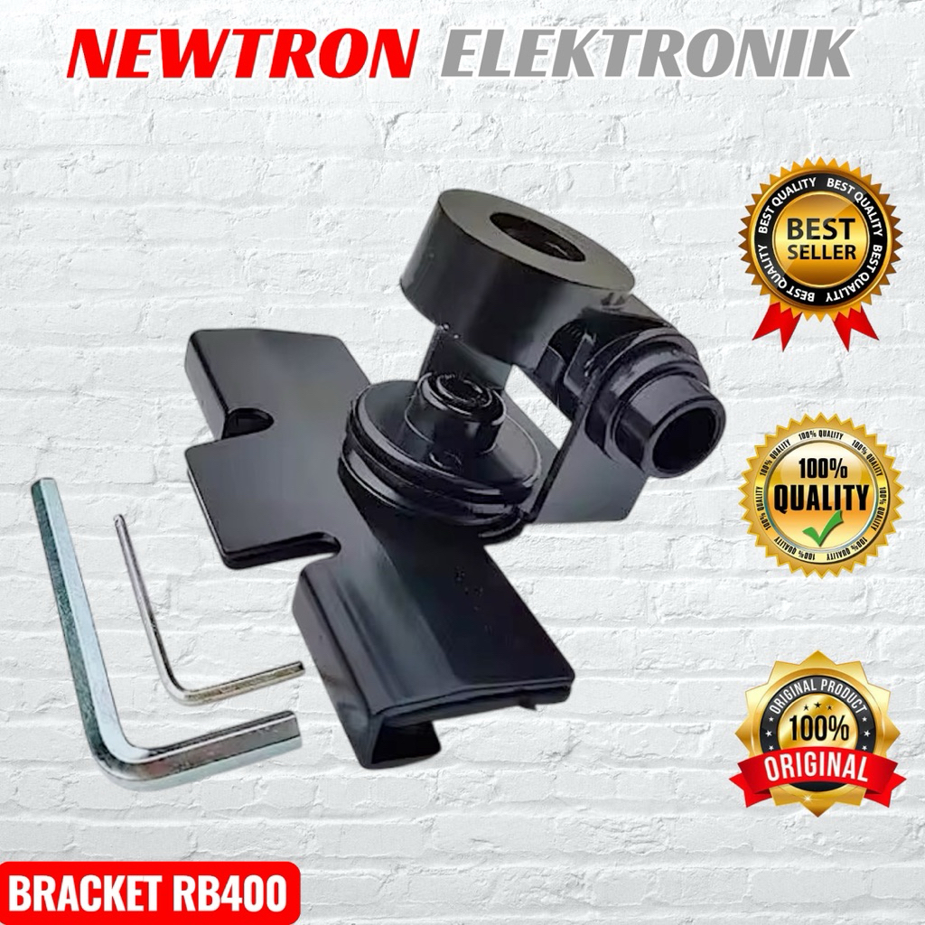 Bracket Antena Mobil RB400 Braket Breket Mount Jepit Antenna Radio Compatible Rig Alinco DR135 Yaesu