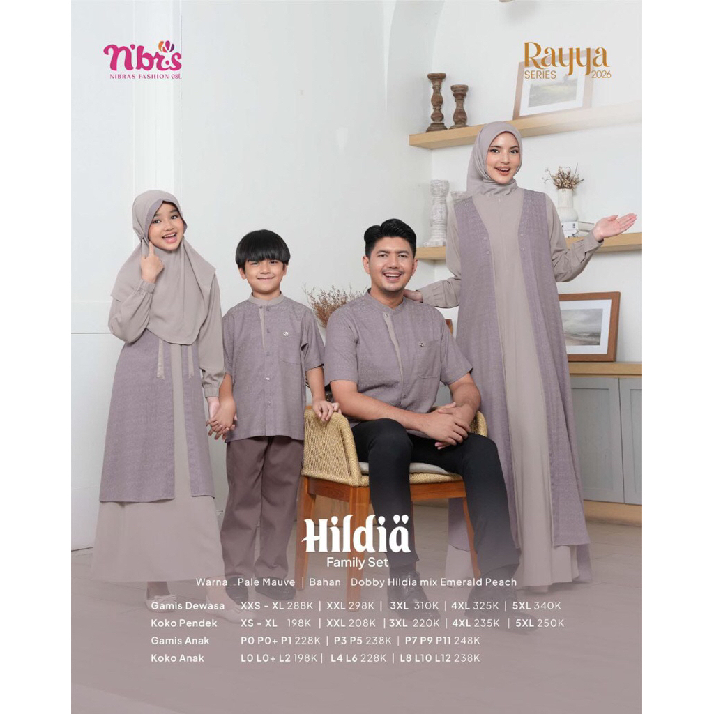 HILDIA NIBRAS RAYYA SERIES 2026