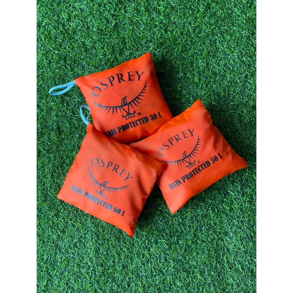 Rain Cover Bag Osprey Waterproof Silnylon Ripstop - Pelindung Tas Carrier 30L 50L 60L Anti Air