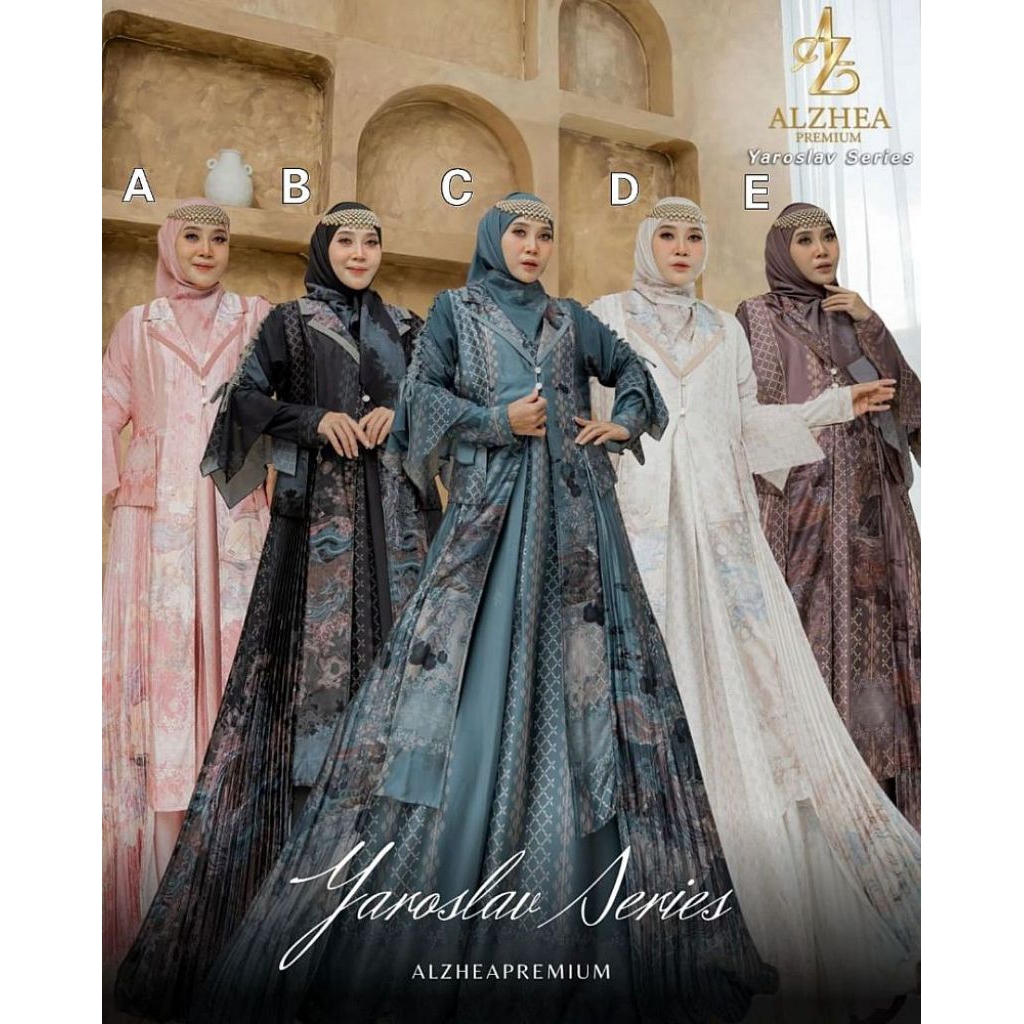 Yaroslav Gamis Syar'i Original Branded By Alzhea Premium