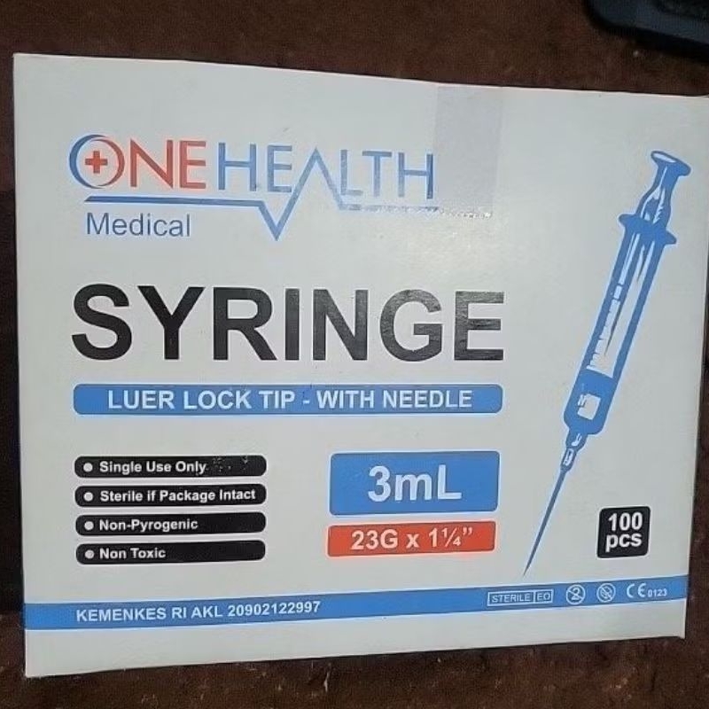 Syringe 3ML 1box 100pcs