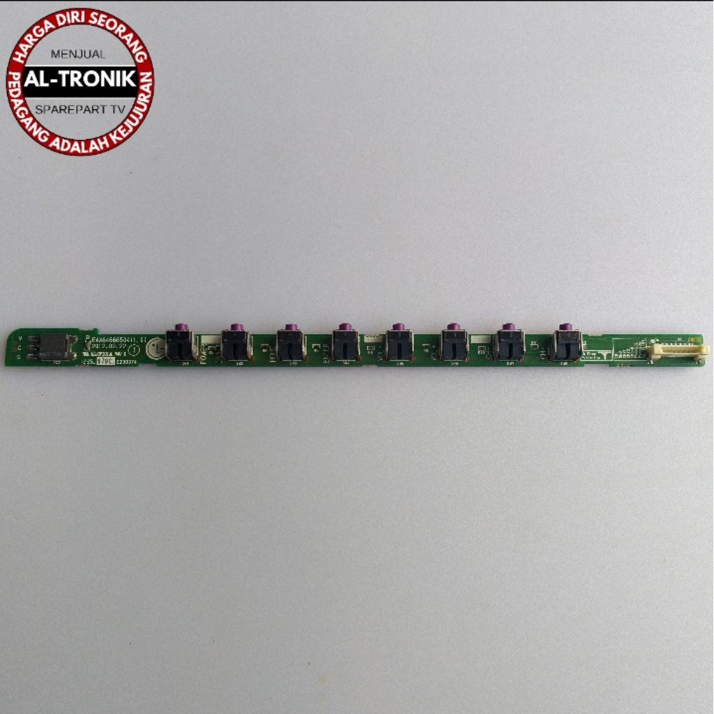 SENSOR DAN TOMBOL TV PLASMA LG 42 INCH MODEL 42PM4700 MODUL IR RECEIVER MANUAL LG 42PM4700