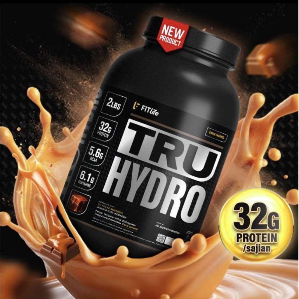 Fitlife tru hydro 2 lb truhydro whey isolate whey