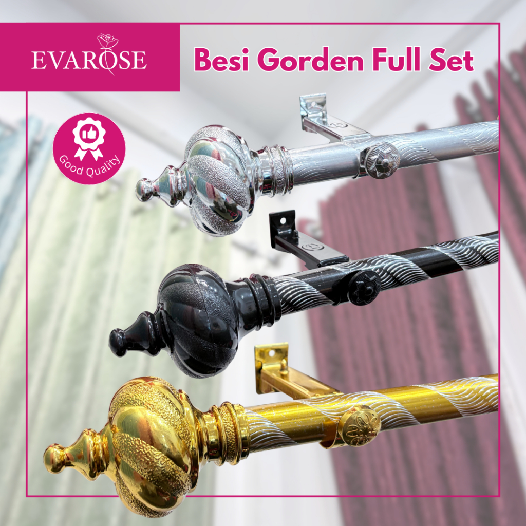 EVAROSE - BESI GORDEN/REL BATANG GORDEN (FULLSET)